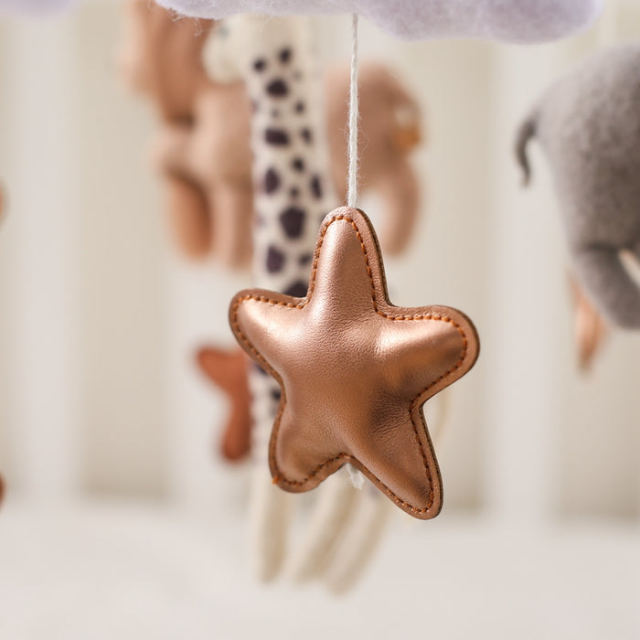 Safari Baby Crib Mobile - Cozy Nursery