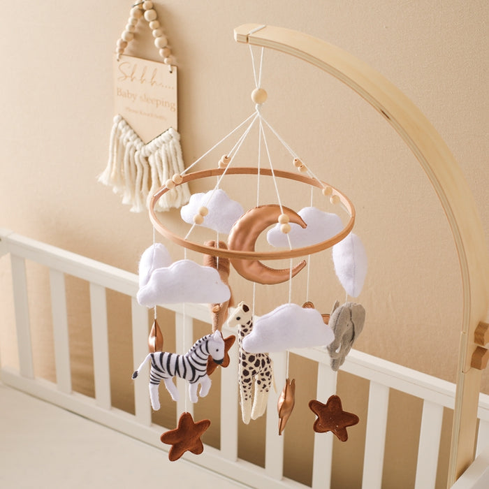 Safari Baby Crib Mobile - Cozy Nursery