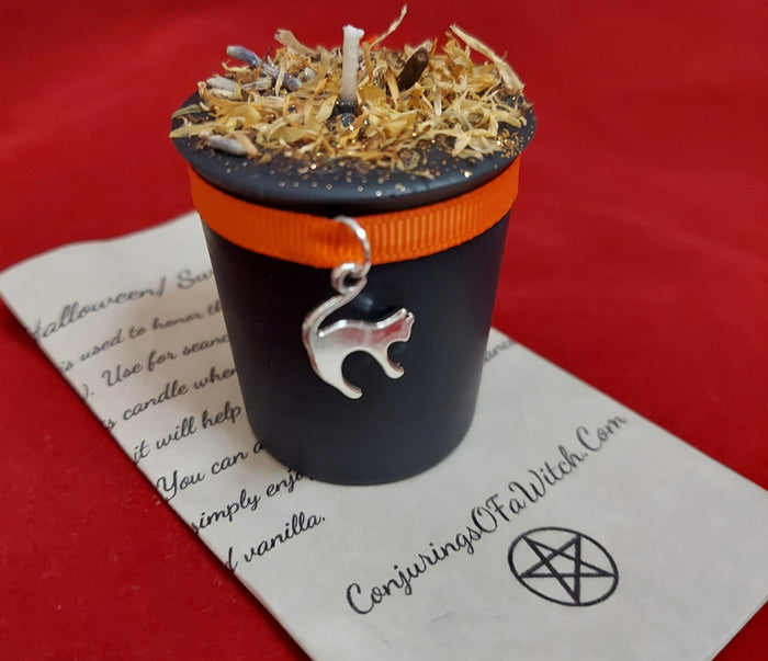 SAMHAIN/HALLOWEEN  SPIRIT COMMUNICATION CANDLE