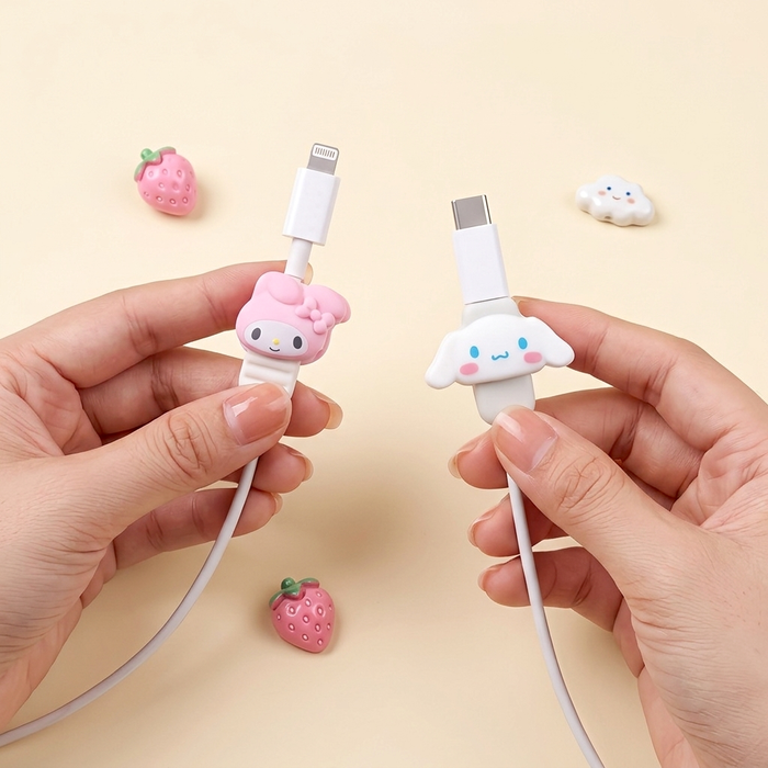 Sanrio Characters Cable Protector - Pack of 2