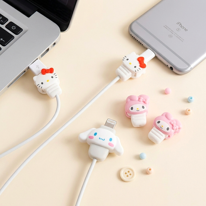 Sanrio Characters Cable Protector - Pack of 2
