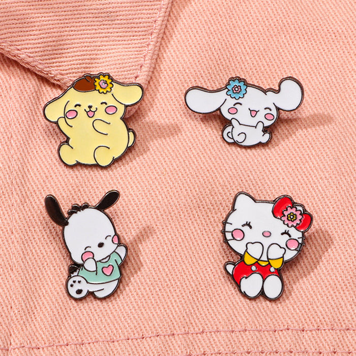 Sanrio Characters Enamel Pins - Joyful Companions