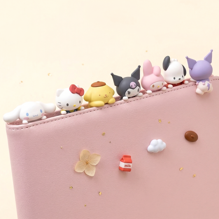 Sanrio Characters Little Hippers Blind Box – Phone & Screen Edge Figures