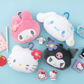 Sanrio Characters Plush Clip-On Pouch