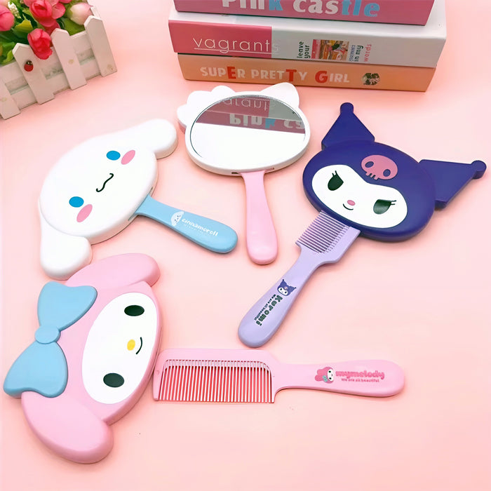 Sanrio Mirror + Comb Vanity Set - My Melody