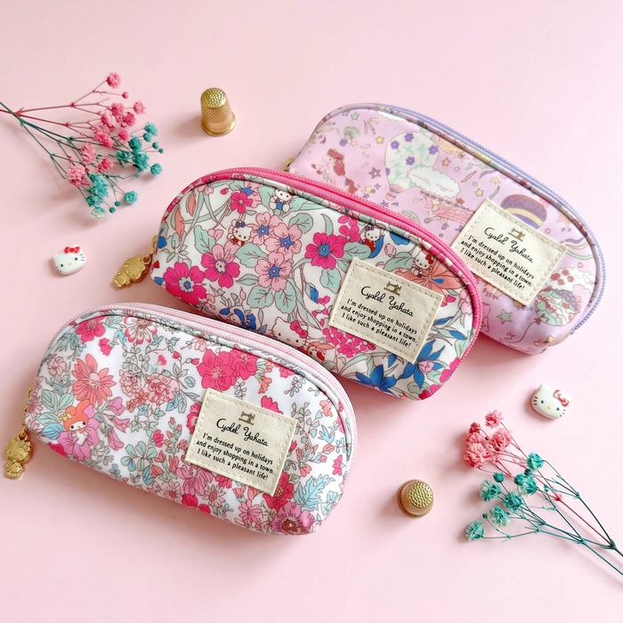 Sanrio x Liberty Fabrics Floral Glasses Case - Limited Edition