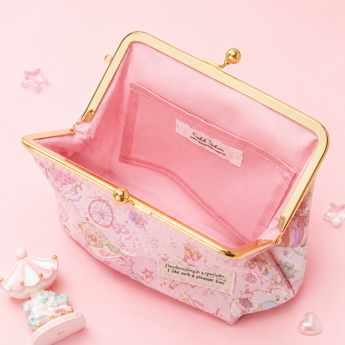 Sanrio x Liberty Fabrics Kiss-Lock Floral Frame Pouch - Limited Edition