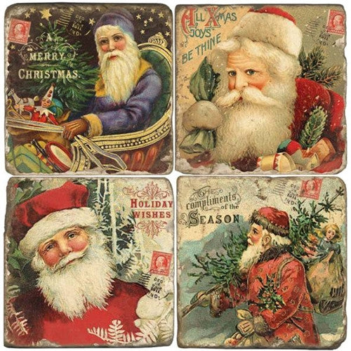 Santa Drink Coasters