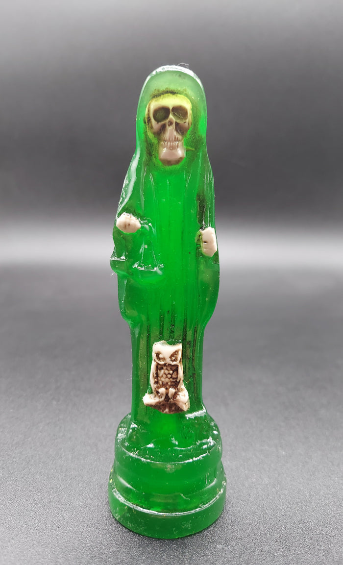 SANTA MUERTE 5in GREEN