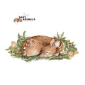 Deer wall sticker
