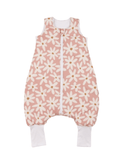 SLEEPING BAG WITH LEGS BLUSH DAISIES