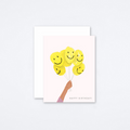 Smiley Bunch Card
