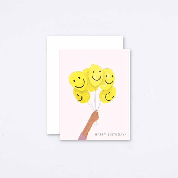 Smiley Bunch Card