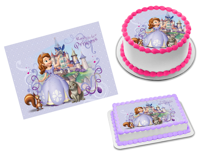 Sofia the First Edible Image Frosting Sheet #1 (70+ sizes)