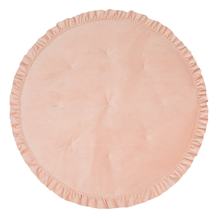 Soft Velvet Mat with Frill