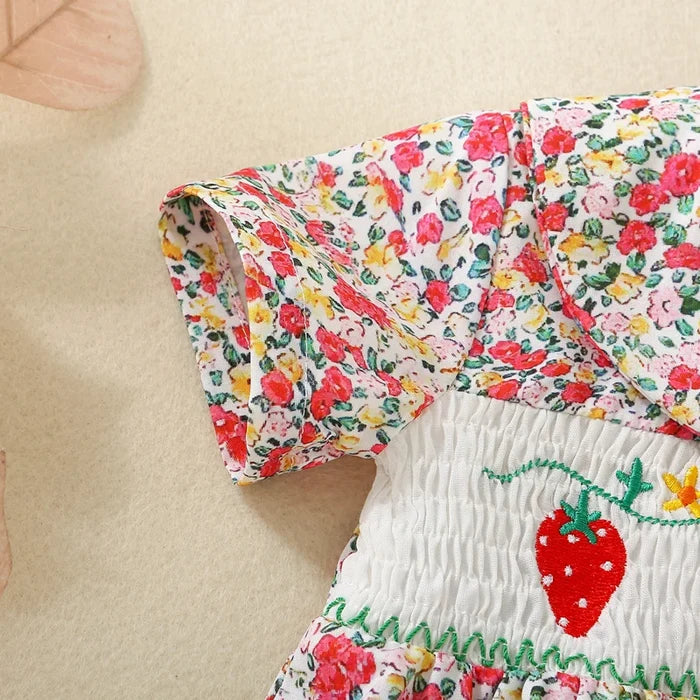 Strawberry Baby Romper