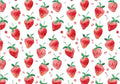 Strawberry Photo Photography Backdrop - Cozy Nursery