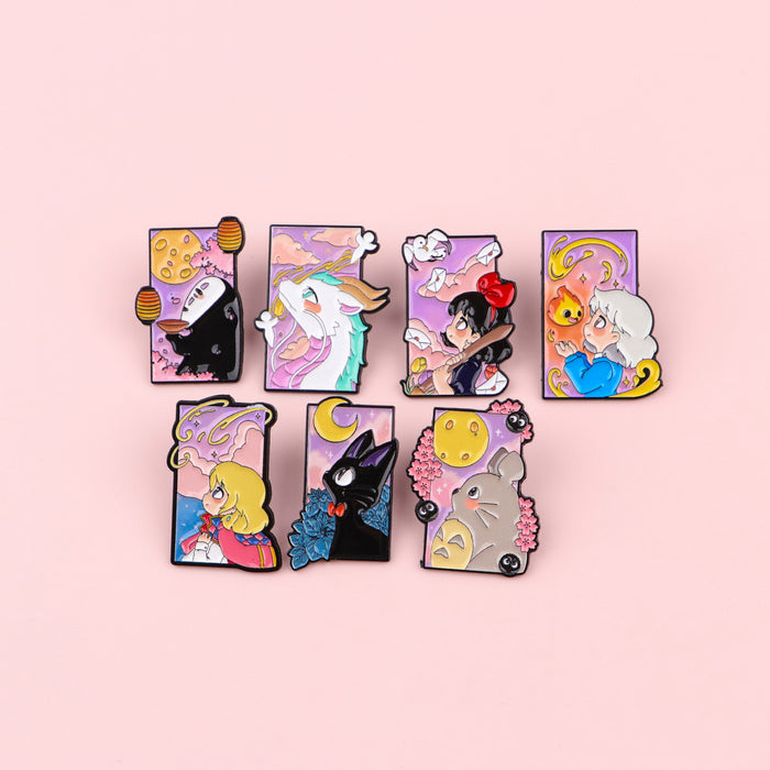 Studio Ghibli Dreamscape Enamel Pins