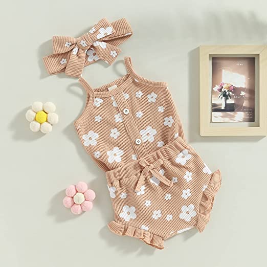 Summer daisy romper - Cozy Nursery