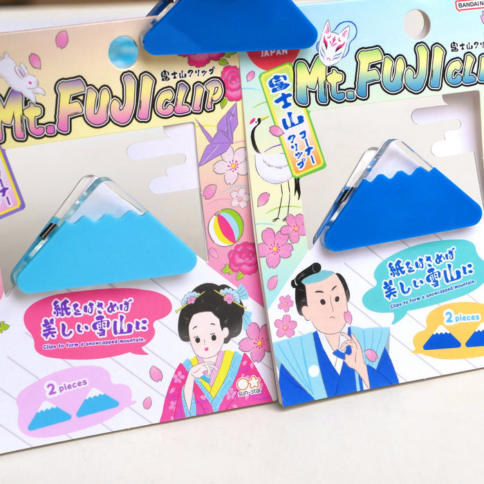 Sun-Star Mt. Fuji Paper Clip - Japanese Gift Version