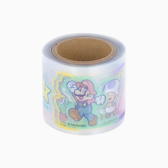 Sun-Star & Nintendo Super Mario Masking Sticker Roll - Limited Edition