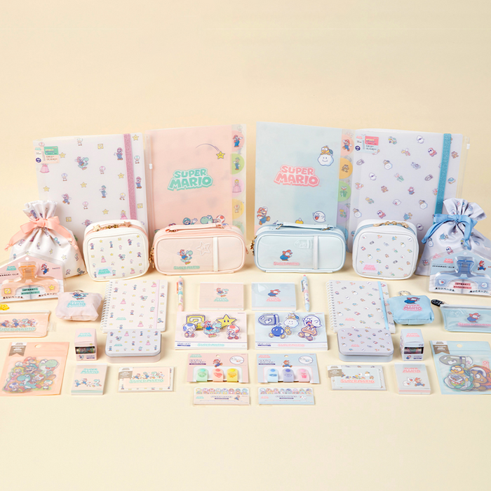 Sun-Star & Nintendo Super Mario Notebook - Limited Edition - Mikata