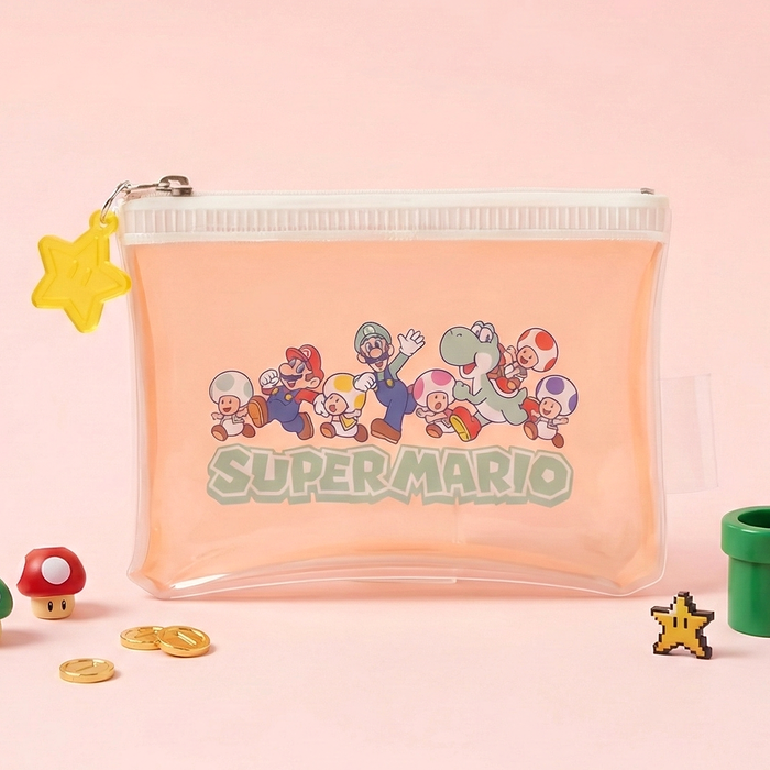 Sun-Star & Nintendo Super Mario Pouch - Limited Edition