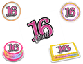 Sweet 16 Edible Image Frosting Sheet #1 (80+ sizes)
