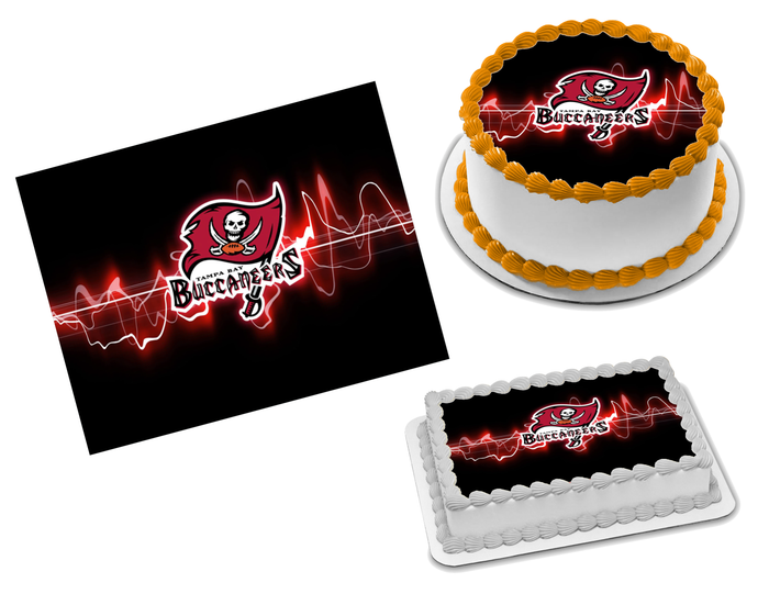 Tampa Bay Buccaneers Edible Image Frosting Sheet #15 (70+ sizes)