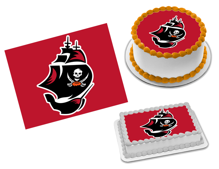 Tampa Bay Buccaneers Edible Image Frosting Sheet #18 (70+ sizes)