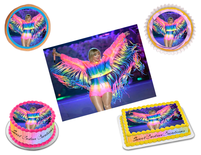Taylor Swift Edible Image Frosting Sheet #11 (70+ sizes)