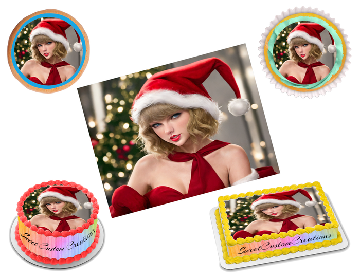 Taylor Swift Edible Image Frosting Sheet #18 (70+ sizes)