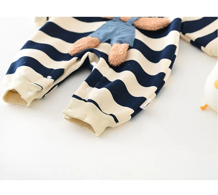 Teddy Bear Baby Newborn Romper - Cozy Nursery
