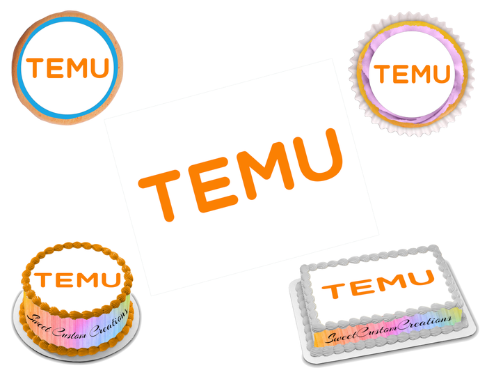 Temu Edible Image Frosting Sheet #4 (80+ sizes)