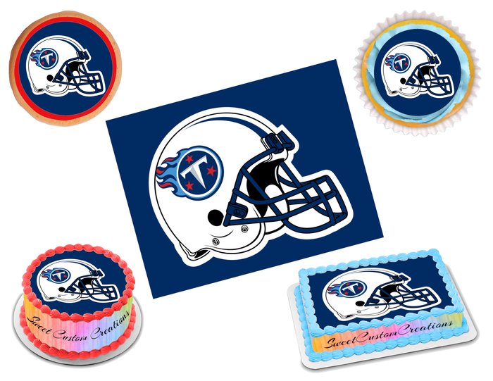 Tennessee Titans Edible Image Frosting Sheet #22 (70+ sizes)