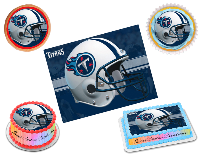 Tennessee Titans Edible Image Frosting Sheet #29 (70+ sizes)
