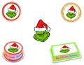 The Grinch Edible Image Frosting Sheet #20 (70+ sizes)