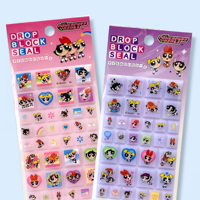 The Powerpuff Girls 3D Block Stickers