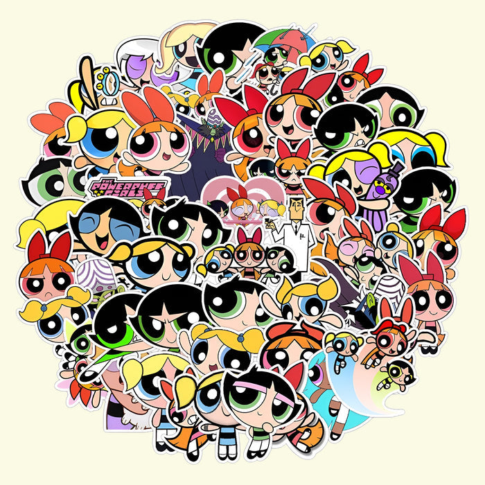 The Powerpuff Girls Cartoon Stickers