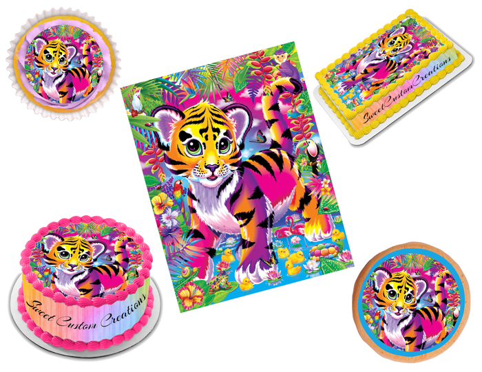 Tiger Edible Image Frosting Sheet #77 (70+ sizes)