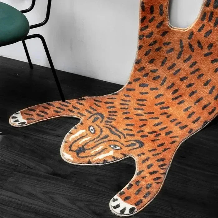 Tiger Print Rugs - Cozy Nursery