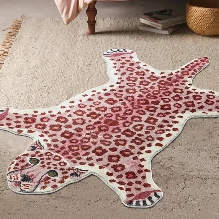 Tiger Print Rugs - Cozy Nursery