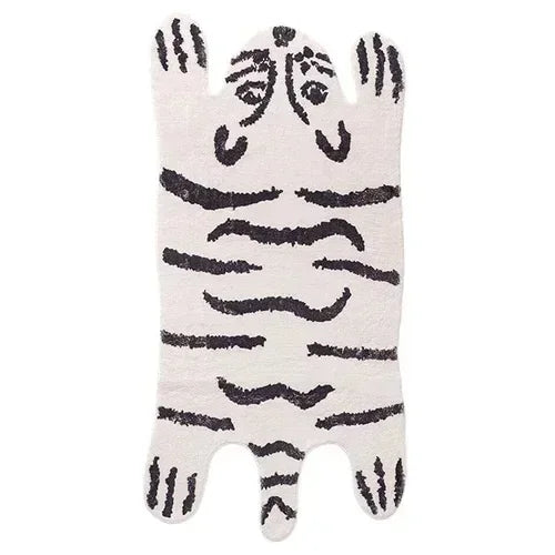 Tiger Print Rugs - Cozy Nursery