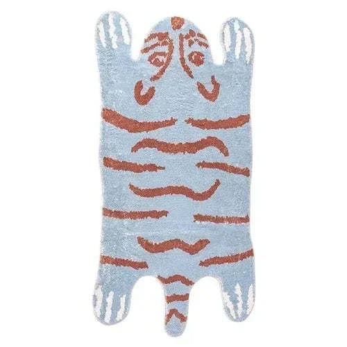 Tiger Print Rugs - Cozy Nursery
