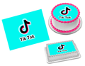 TikTok Edible Image Frosting Sheet #10 (70+ sizes)