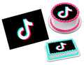 TikTok Edible Image Frosting Sheet #11 (70+ sizes)