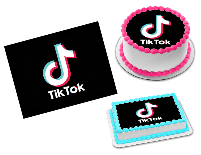 TikTok Edible Image Frosting Sheet #4 (70+ sizes)