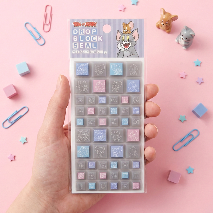 Tom & Jerry 3D Block Stickers