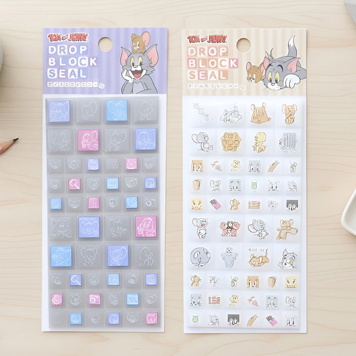 Tom & Jerry 3D Block Stickers