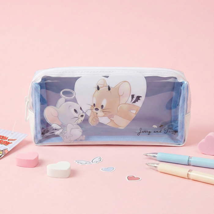 Tom & Jerry Pencil Case - Angel & Devil